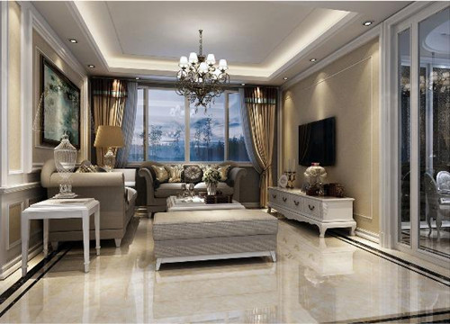 J9集团直营玉石瓷砖百合玉KYP8056成效图