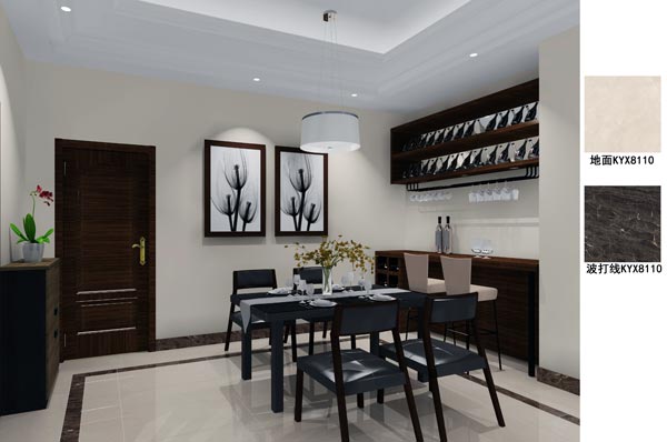 陶瓷一线品牌J9集团直营瓷砖成效图