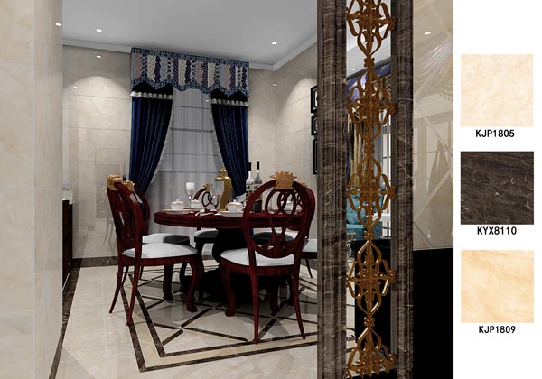 J9集团直营瓷砖案例鉴赏餐厅成效图