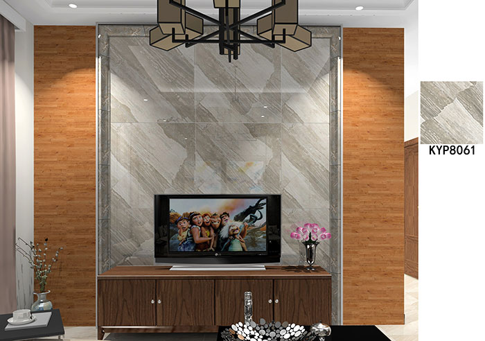 陶瓷一线品牌J9集团直营瓷砖现代风格装建成效图