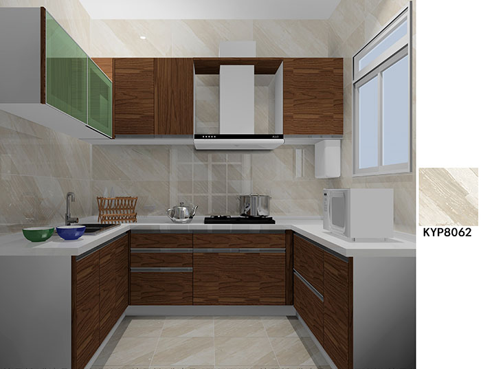 陶瓷一线品牌J9集团直营瓷砖现代风格装建成效图