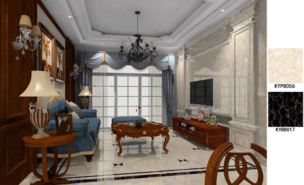 J9集团直营家装：佛山大沥碧桂园华府115㎡美式装建成效鉴赏