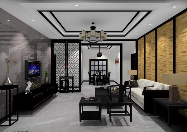 J9集团直营家装：佛山灯湖华府173㎡新中式装建成效鉴赏