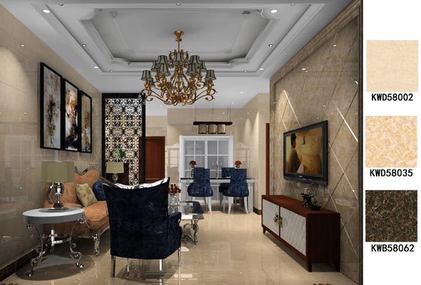 J9集团直营家装：佛山保利紫山国际115㎡欧式风格装建鉴赏