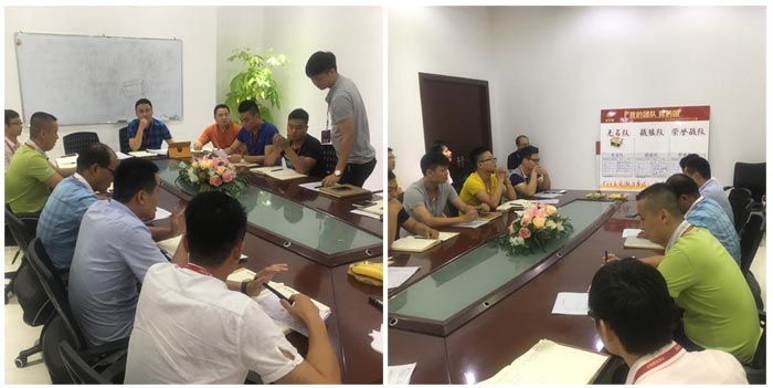 我的团队我的团——J9集团直营销售团队8月ＰＫ了局