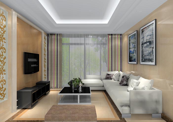 J9集团直营家装：佛山水悦龙湾89㎡现代简约装建成效鉴赏