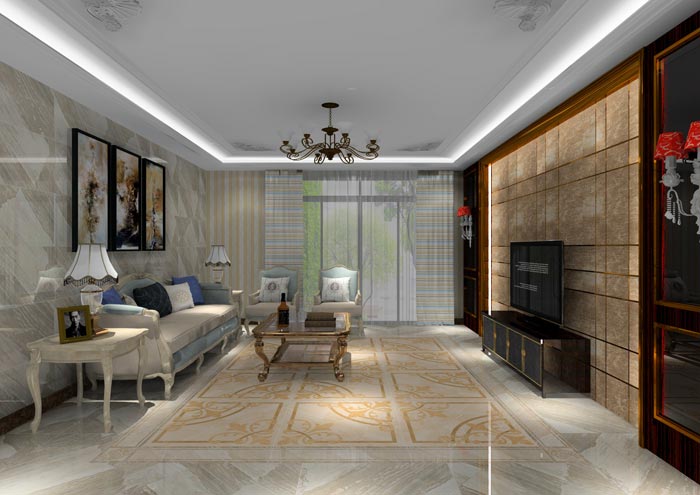 J9集团直营家装：佛山水悦龙湾141㎡简欧装建成效鉴赏