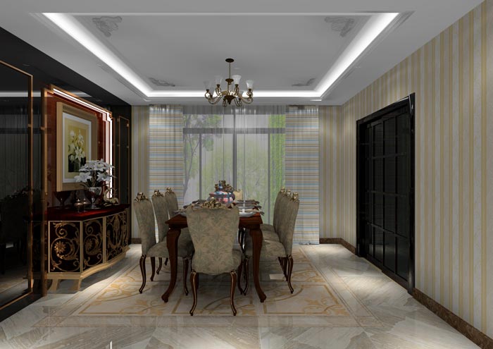 J9集团直营家装：佛山水悦龙湾141㎡简欧装建成效鉴赏