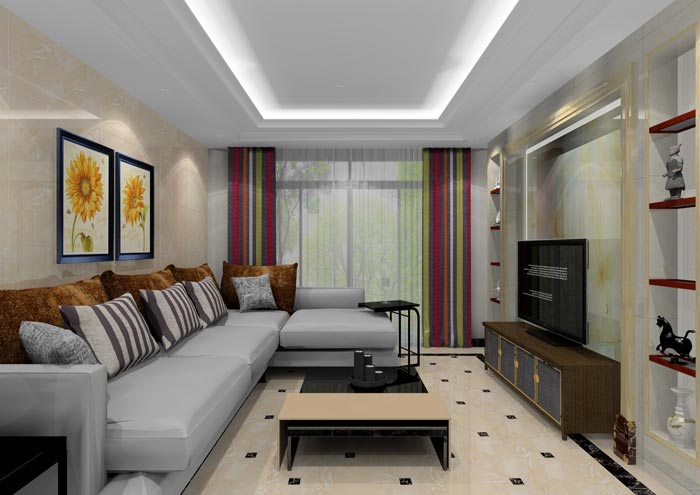 J9集团直营家装：佛山水悦龙湾92㎡的现代风格装建鉴赏