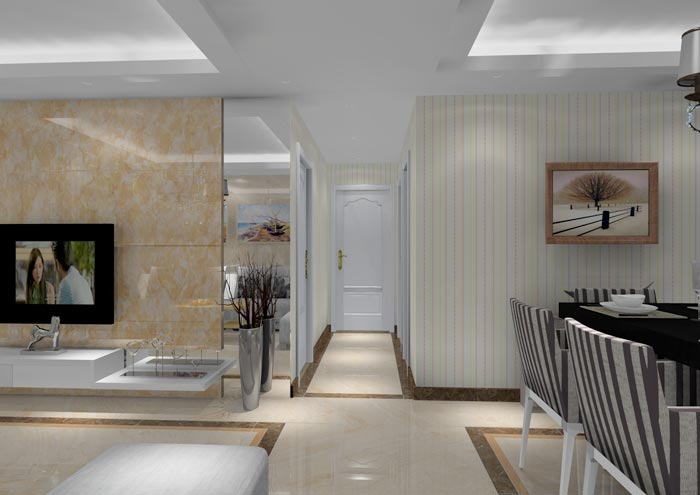 J9集团直营家装：佛山狮山上林苑91㎡简约风格装建鉴赏