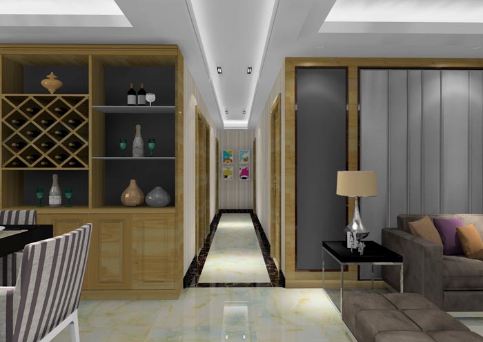 J9集团直营家装：佛山龙湖春江名城113㎡的简约现代风格装建鉴赏