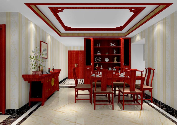 J9集团直营家装：佛山佛山容桂颐澳花圃112㎡的中式风格装建鉴赏