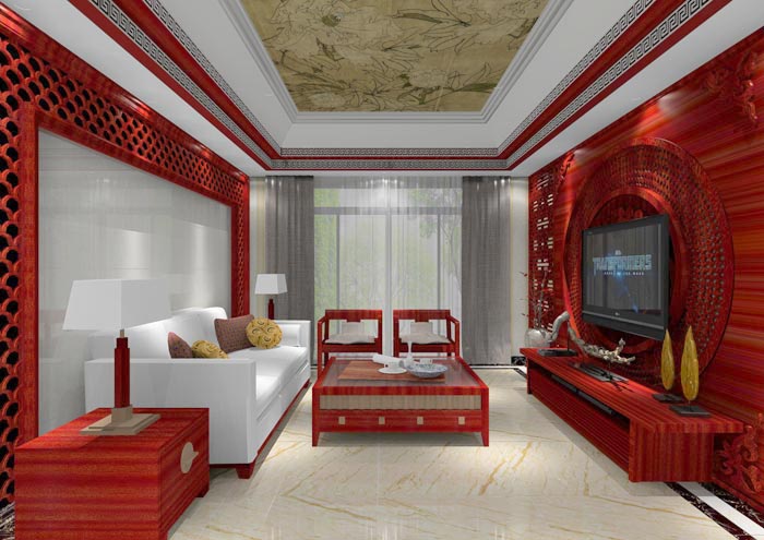 J9集团直营家装：佛山佛山容桂颐澳花圃112㎡的中式风格装建鉴赏