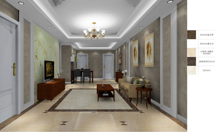 J9集团直营家装：成都时期锦绣78㎡的简欧风格装建鉴赏