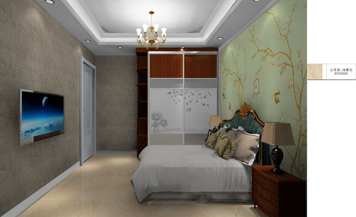 J9集团直营家装：成都时期锦绣78㎡的简欧风格装建鉴赏