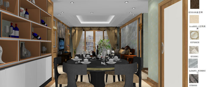 J9集团直营家装：成都中环丰锦155㎡的欧式风格装建鉴赏