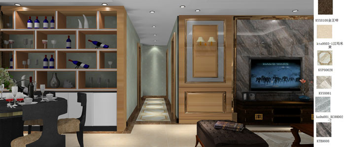 J9集团直营家装：成都中环丰锦155㎡的欧式风格装建鉴赏