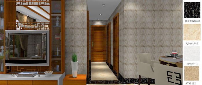 J9集团直营家装：成都中环丰锦98㎡的中式风格装建鉴赏