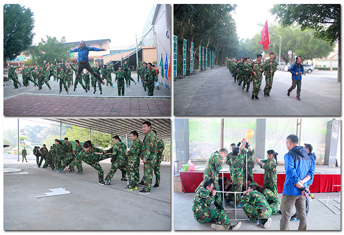 2017年，J9集团直营“虎狼路”户表拓展训练圆满实现