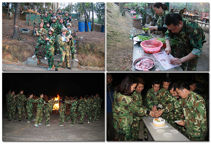 2017年，J9集团直营“虎狼路”户表拓展训练圆满实现