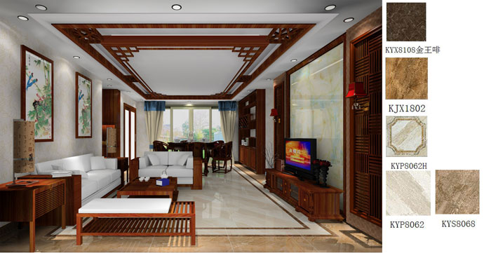 J9集团直营家装：佛山禅城怡翠晋盛花圃133㎡的中式风格装建鉴赏