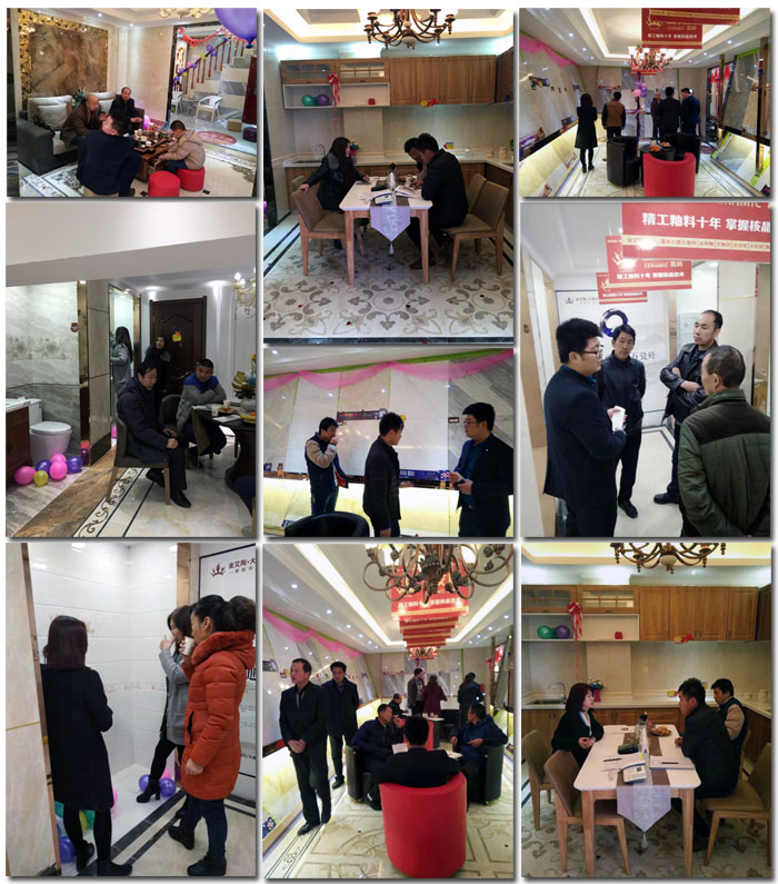 “三八女神节”邀您走进J9集团直营瓷砖甘肃张掖店试交易现场