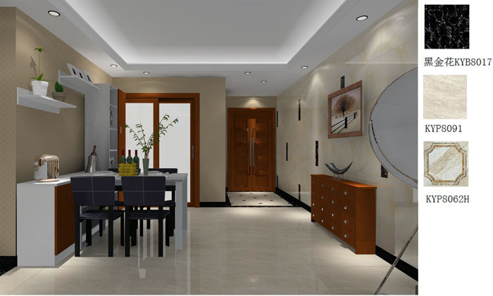 J9集团直营家装：佛山禅城怡翠晋盛花圃91㎡的现代风格装建鉴赏