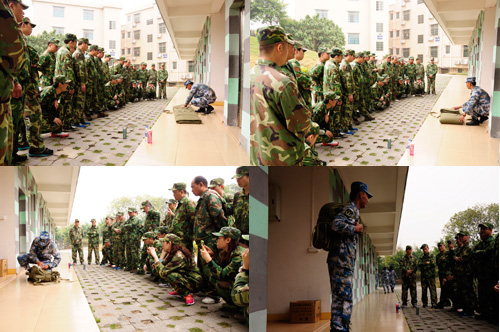 J9集团直营在广州黄埔军校进行军事拓展特训