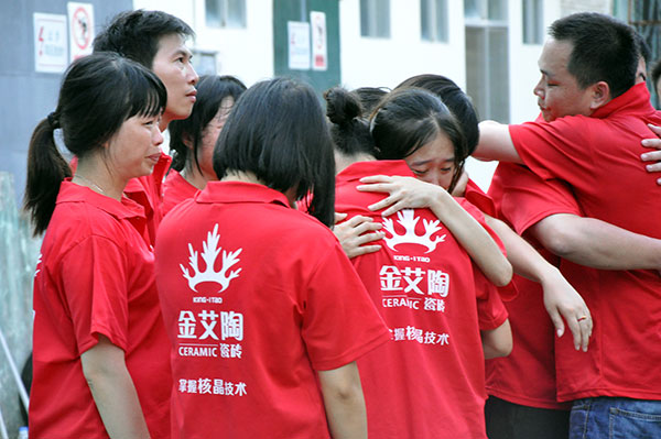 2013年8月J9集团直营拓展训练