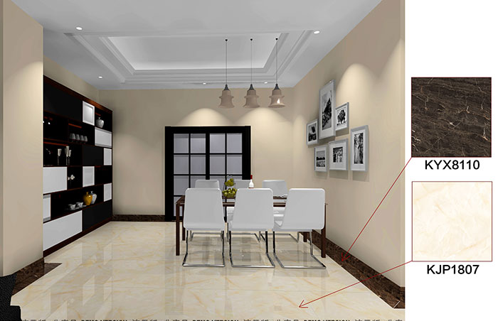 佛山万科·湖岸装建案例餐厅成效图