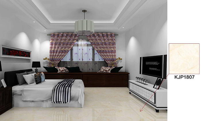 佛山万科·湖岸装建案例卧室成效图