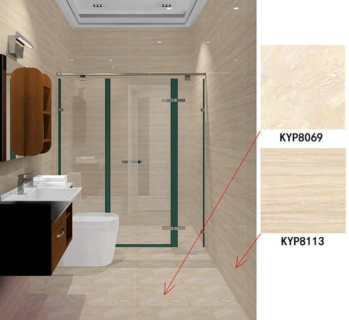 大沥碧桂园·华府装建案例浴室成效图