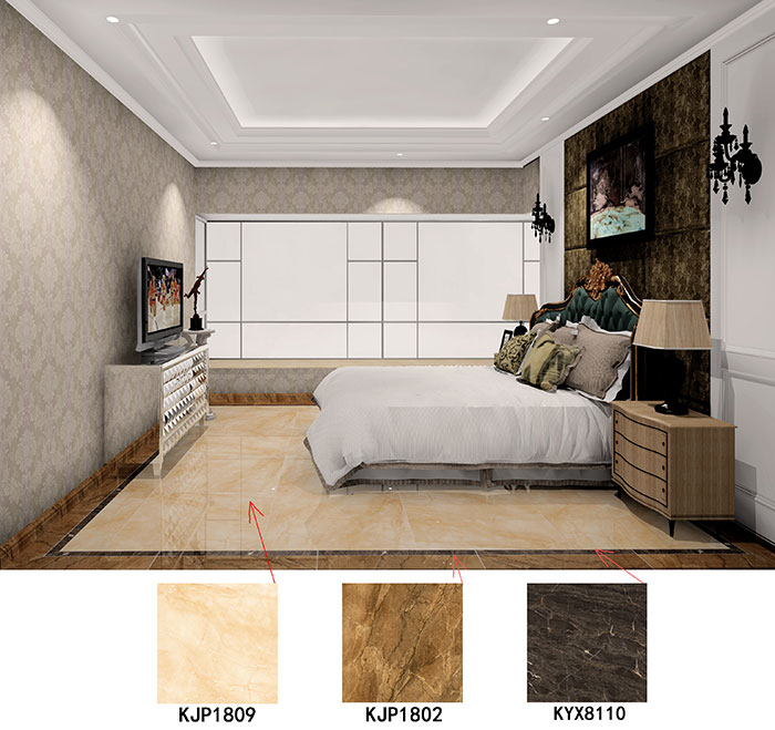 大沥碧桂园·华府装建案例卧室成效图