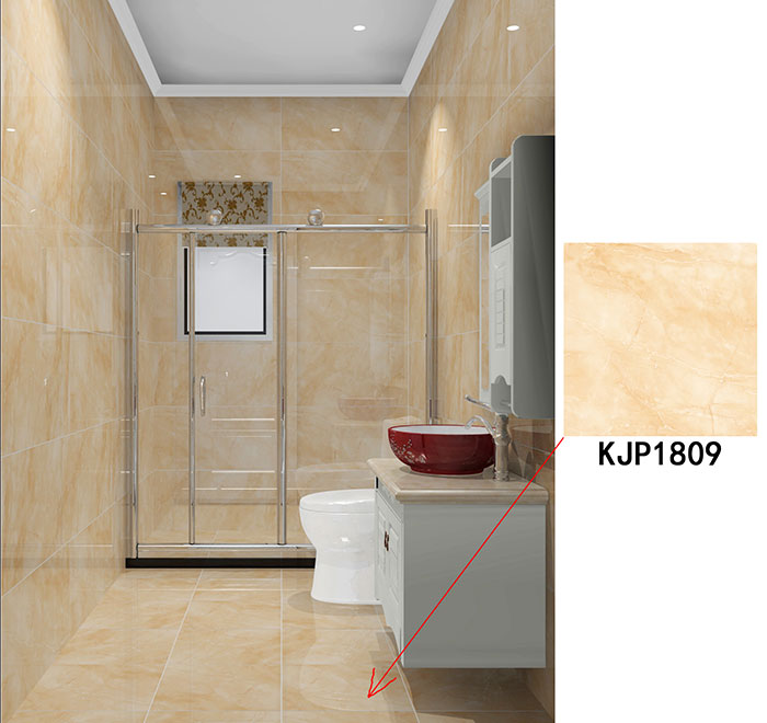 大沥碧桂园·华府装建案例浴室成效图