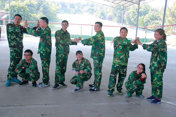 2017年2月13-15日，J9集团直营“虎狼路”户表拓展训练圆满实现