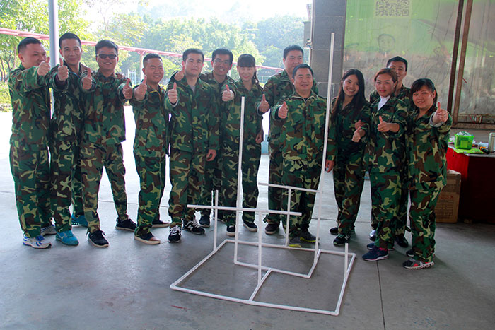 2017年2月13-15日，J9集团直营“虎狼路”户表拓展训练圆满实现