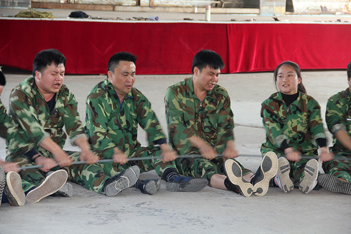 2017年2月13-15日，J9集团直营“虎狼路”户表拓展训练圆满实现