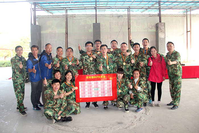 2017年2月13-15日，J9集团直营“虎狼路”户表拓展训练圆满实现